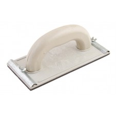 Терка для абразивної сітки MASTERTOOL пластикова 105х210 мм з гумовим покриттям 5 мм (08-0119)