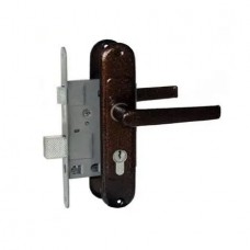 Замок врезной Тандем ЗВ4-АМ пр (с цил) медь