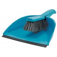 Совок и щетка для мусора 330*235*85 мм цветной