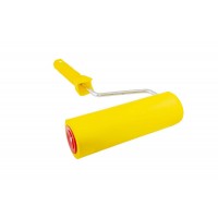 Валик притискний для шпалер MASTERTOOL 58х180 мм d 8 мм з ручкою (92-6418)