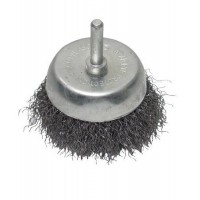 Щітка чашкова 100 мм для дриля, 1/4" (кручений дріт) INTERTOOL (BT-9100)