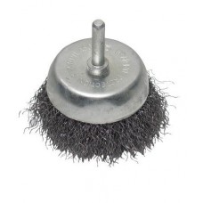 Щітка чашкова 100 мм для дриля, 1/4" (кручений дріт) INTERTOOL (BT-9100)