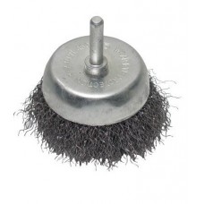 Щітка чашкова 50 мм для дриля, 1/4" (кручений дріт) INTERTOOL (BT-9050)