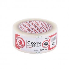 Скотч прозорий 45мм*100м*44мкм INTERTOOL (KT-0903)