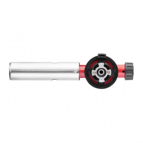 Горелка газовая, пьезоподжиг, регулятор, цельнометаллический корпус INTERTOOL (GB-0027)