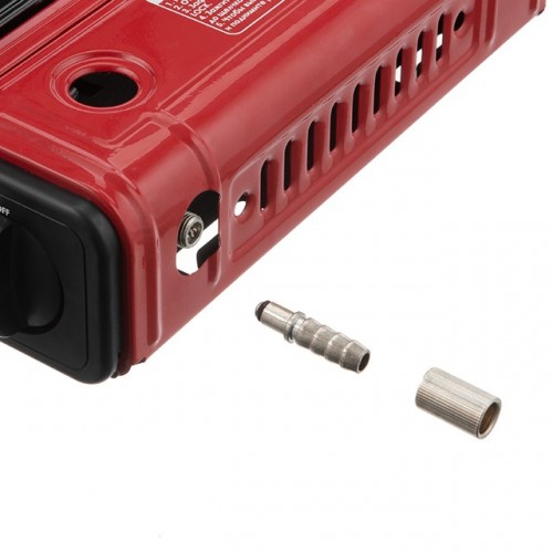 Плитка газова одноконфорочна, п'єзопідпалювання, під газові балони бутан і пропан-бутан INTERTOOL (GS-0001)