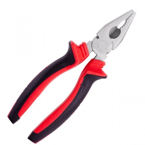 Плоскогубці 180 мм, 40CrV, фосфатовані, поліровані. INTERTOOL (NT-0118)