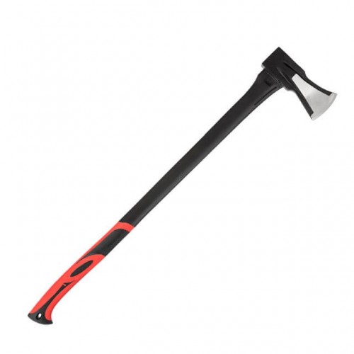 Колун кованый 2200 г, ручка из фибергласа INTERTOOL (HT-0275)