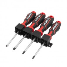 Набір викруток 4 од (SL5.0 * 100 мм, SL6.0 * 100 мм, PH1 * 100 мм, PH2 * 100 мм), STORM INTERTOOL (VT-3434)