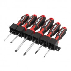 Набір викруток 6 од (SL3.0 * 75 мм, SL5.0 * 75 мм, SL6.0 * 100 мм, PH0 * 75 мм, PH1 * 75 мм, PH2 * 100 мм), STORM INTERTOOL (VT-3436)