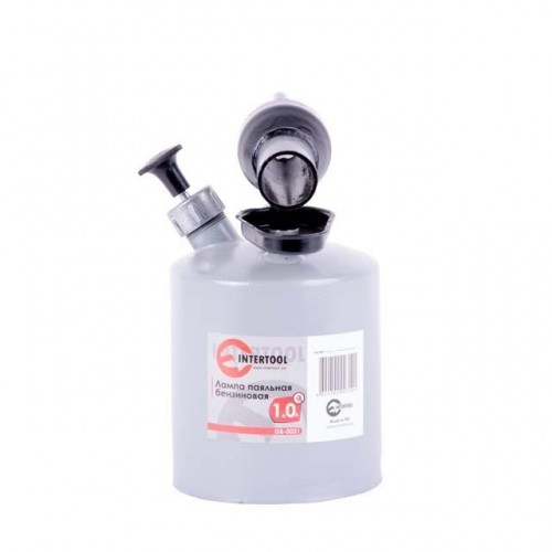 Лампа паяльная бензиновая 1.0 л INTERTOOL (GB-0031)