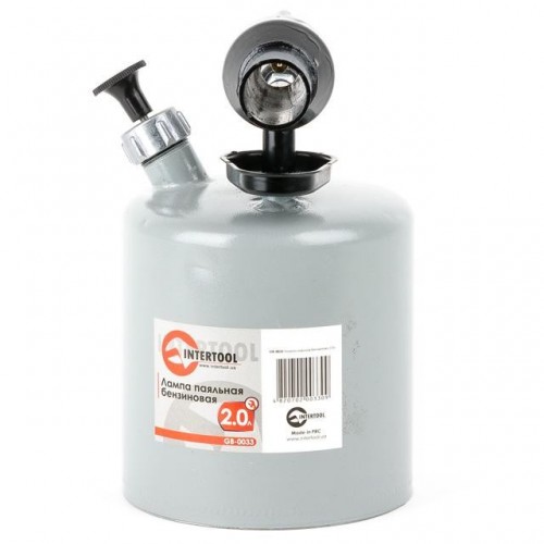 Лампа паяльна бензинова 2.0 л INTERTOOL (GB-0033)