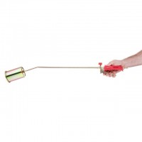 Пальник газовий з регулятором та клапаном 830мм, сопло 138мм, Ø76мм. INTERTOOL (GB-0047)