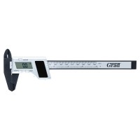 Штангенциркуль цифровой на солнечной батарее 150мм точность ±0.2мм GRAD