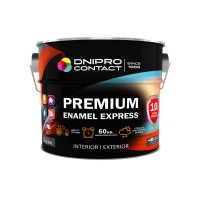 Емаль алкідна ПФ-115 "Dnipro Contact" EXPRESS Premium біла 2 кг