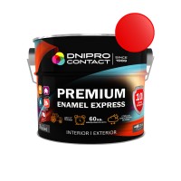 Эмаль алкидная ПФ-115 "Dnеpr Contact" EXPRESS Premium красная 2кг