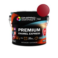 Емаль алкідна ПФ-115 "Dnipro Contact" EXPRESS Premium вишнева 2 кг