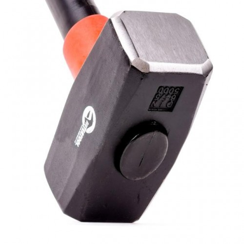 Молот 5000 г, ручка з фібергласу INTERTOOL (HT-0245)