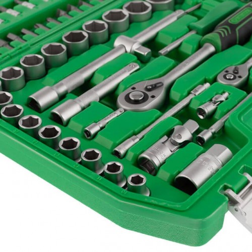 Набор инструментов 1/2" & 1/4" 94 ед. INTERTOOL (ET-6094SP)