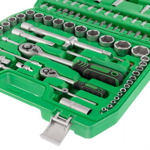Набор инструментов 1/2" & 1/4" 94 ед. INTERTOOL (ET-6094SP)