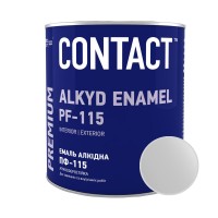 Емаль алкідна ПФ-115 "CONTACT" світло-сіра 2,8 кг