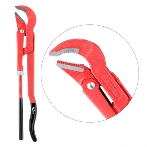 Ключ трубний 2", 45° INTERTOOL (XT-2120)