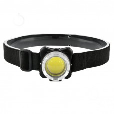 Ліхтар Quantum налобний акумуляторний  Lucky LED COB + Мicro USB кабель в комплекті