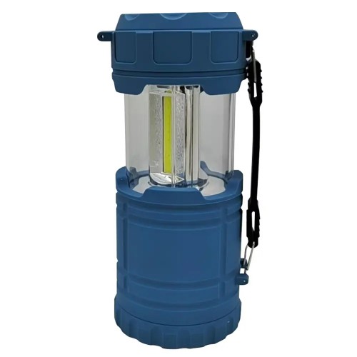 Ліхтар кемпінговий Quantum QM-FL3041 Nice blue 1WLED + 3WCOB живлення 3xAA 1шт/уп, box
