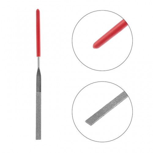 Набір алмазних надфілів 10шт/упак., 140мм. INTERTOOL (HT-3701)