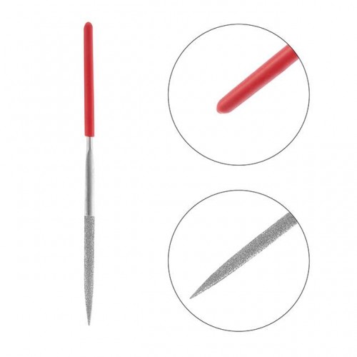 Набір алмазних надфілів 10шт/упак., 140мм. INTERTOOL (HT-3701)