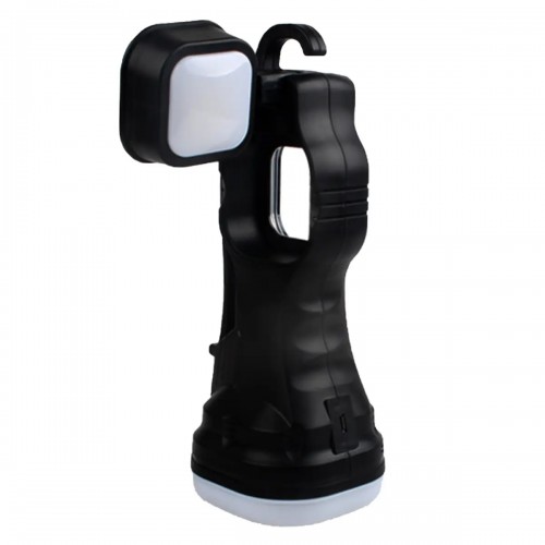 Ліхтар Quantum кемпінговий перезарядний Stalker 3W LED+COB solar з USB