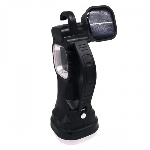 Ліхтар Quantum кемпінговий перезарядний Stalker 3W LED+COB solar з USB