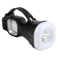 Ліхтар Quantum кемпінговий перезарядний Stalker 3W LED+COB solar з USB