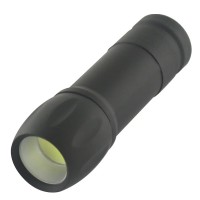 Ліхтар ручний  Quantum QM-FL1046 Smile black 3W COB живлення 3xAAA 1шт/уп