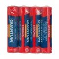 Лужна батарейка Quantum Strong LR03/AAA 4шт/уп shrink
