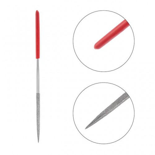 Набір алмазних надфілів 10шт/упак., 140мм. INTERTOOL (HT-3701)