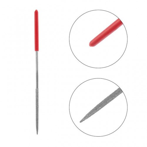 Набір алмазних надфілів 10шт/упак., 140мм. INTERTOOL (HT-3701)