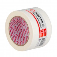 Стрічка малярська 72 мм, 40 м, біла INTERTOOL (DM-7241)