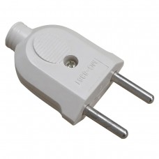 Вилка пряма Quantum пласка біла (QM-В-00010)