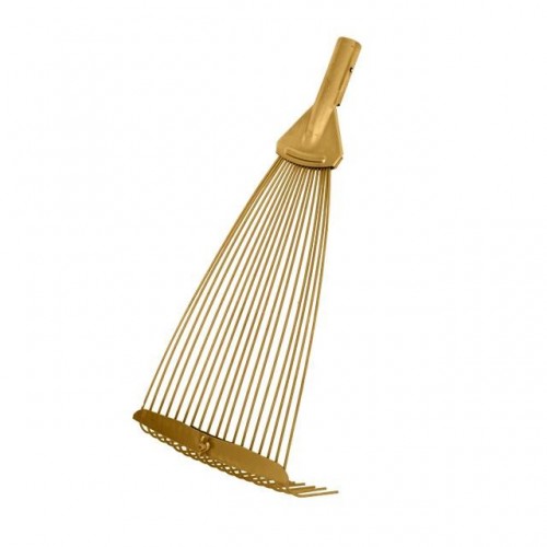 Граблі віялові 18 прутів, регулювання ширини робочої поверхні, круглий прут INTERTOOL (FT-3006)