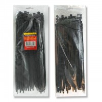 Хомут пластиковый 4,8*400 мм (100 шт/уп.), черный INTERTOOL (TC-4841)