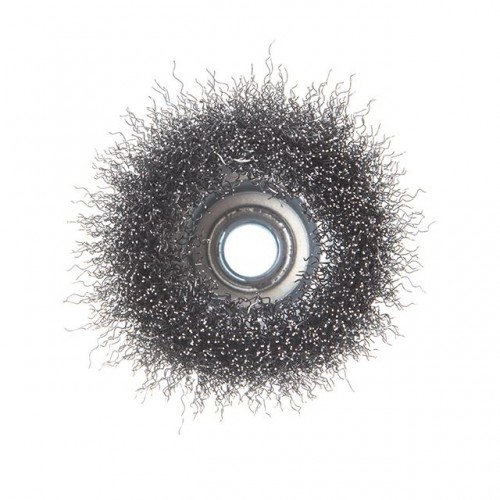 Щітка чашкова 75 мм, для КШМ, М14 (кручений дріт) INTERTOOL BT-1075