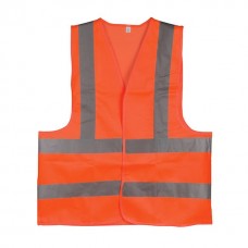 Жилет сигнальний оранжевий XL (60*70 см), 120 гр/м2 INTERTOOL (SP-2028)
