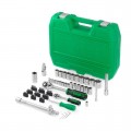 Набор инструментов 1/2" & 1/4", 72 ед. INTERTOOL ET-6072SP