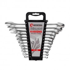 Набір ключів комбінованих 12 шт., 6-22 мм CrV INTERTOOL (HT-1203)