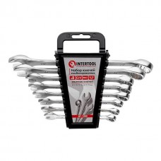 Набір ключів комбінованих 8 шт., 8-19 мм CrV INTERTOOL (HT-1202)