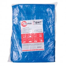 Тент водонепроникний, поліетиленовий (тарпаулін), щільність 65 г/м², з люверсами, 3*5 м INTERTOOL AB-0305