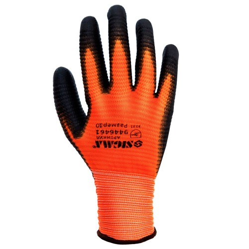 Рукавички трикотажні з ПУ покриттям (манжет) SIGMA