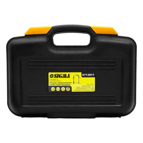 Степлер пневматический (скоба 12.8(6-16)0.9×0.6) SIGMA