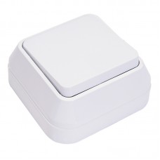 Вимикач 1-клавішний зовнішній Makel (45101)